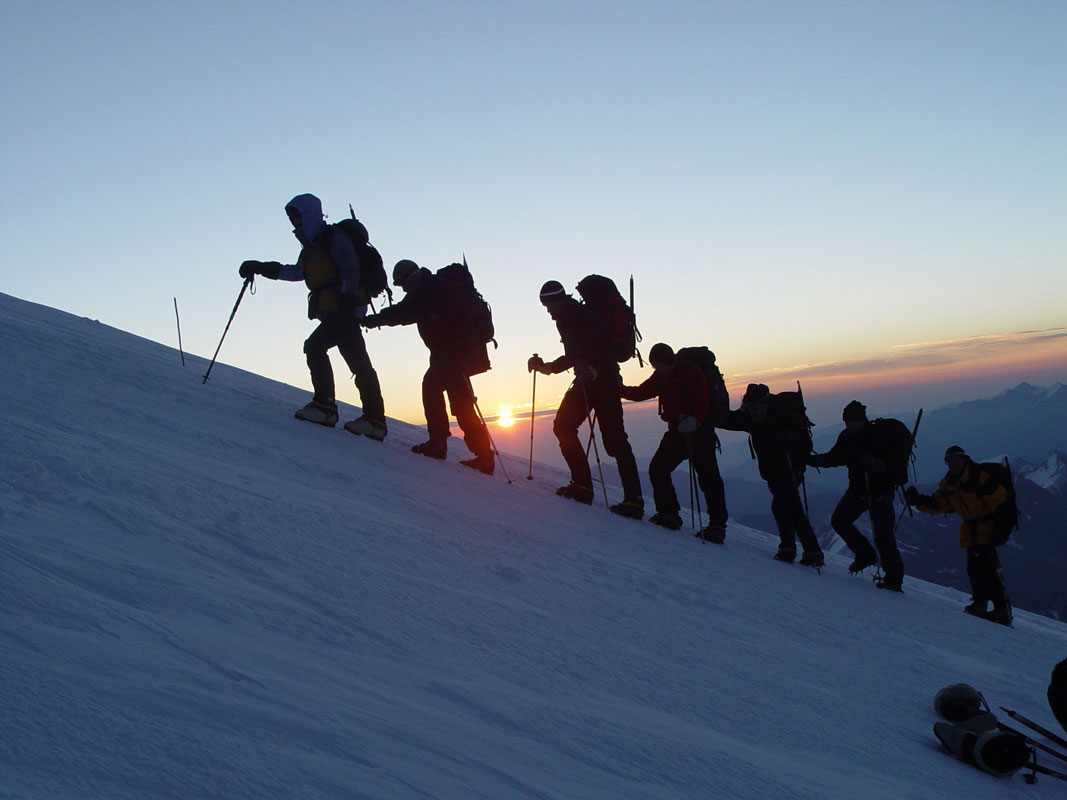 ascension de l'Elbrouz