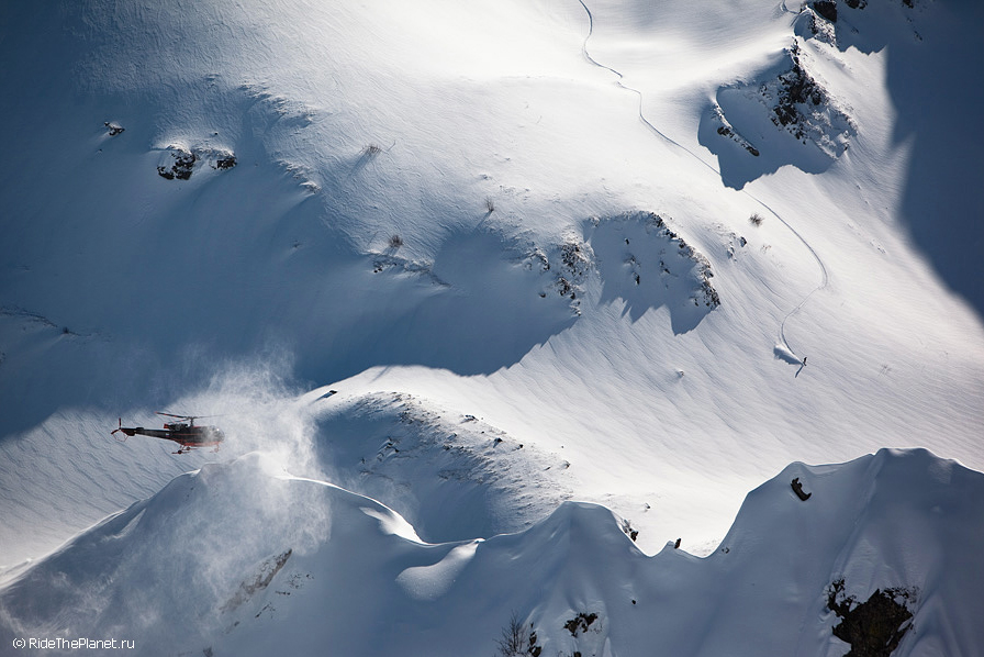 heliski au caucase, sochi, krasnaya poliana